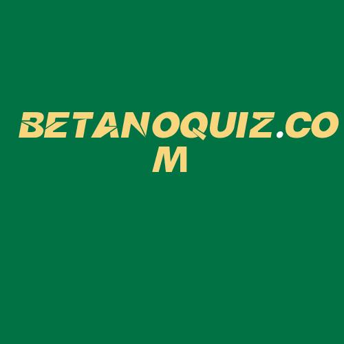 Logo da BETANOQUIZ